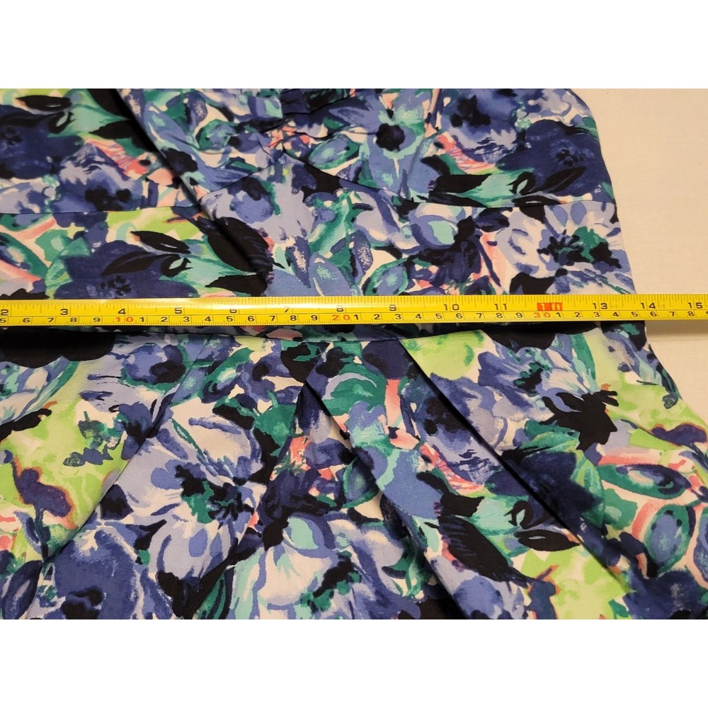 Jack by BB Dakota Floral Dress Medium 100% Cotton Pockets Fit & Flare Sundress - Picture 15 of 15